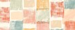 Beige tranquil seamless playful hand drawn kidult woven crosshatch checker doodle fabric pattern cute watercolor stripes background texture blank empty pattern