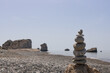 Balanced Stones with Aphrodite's Rock View