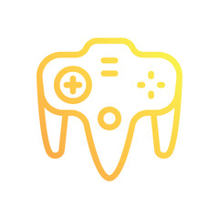 Wall Mural - Game Controller vector icon