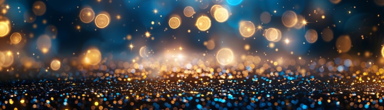 Wishing you a joyous start to the new year with the golden number 2023 on a sparkling black card