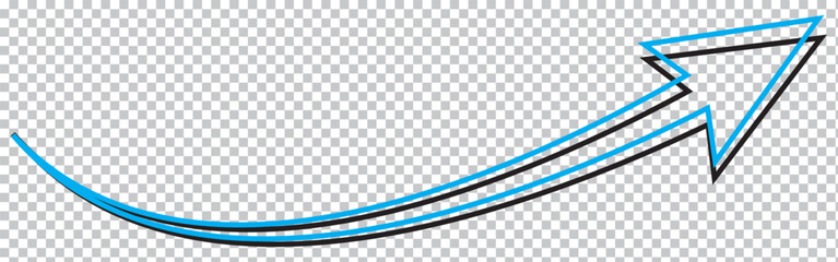 Poster - arrow icon on white and transparent background. flat style. arrow icon for your web site design, log