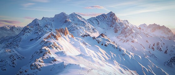 Poster - Panorama of the mountains