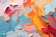Abstract impasto paint texture background