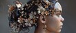 Elegant D Rendering of Dazzling Hair Accessories for Fashion Forward Individuals