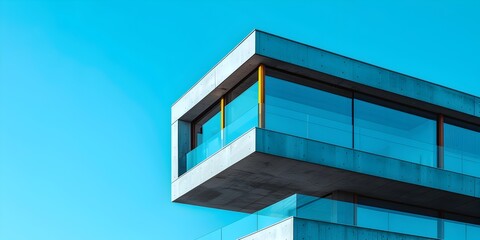 Poster - the essence of modern innovative architecture that is pushing the boundaries of design and sustainability