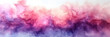 Pink and purple watercolor wash gradient on transparent background.