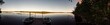 schöne Aussicht auf ein Meer in Schweden zum Angeln mit Bot