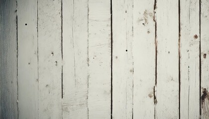 Canvas Print - white wood wallpaper natural texture boards background