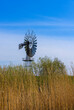 Windrad am Windschöpfwerk Lobbe, Rügen, Mecklenburg-Vorpommern, Deutschland