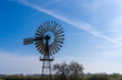 Windrad am Windschöpfwerk Lobbe, Rügen, Mecklenburg-Vorpommern, Deutschland
