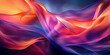 Leuchtfarbenes Hintergrundmotiv in einzigartigen Design mit vielen bunten Neon Farben als Explosion im Querformat für Banner, ai generativ