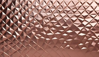 Geometric triangular shapes shutter pattern pink gold shiny polished slab texture template