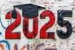 Academic Triumph: Red 2025 with Cap