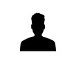 Avatar icon. Profile icon. Male avatar user profile icon design and illustration on transparent background.
