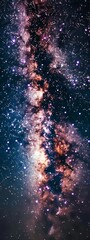 milky way in space.