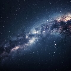 milky way in space.