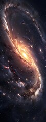 milky way in space.