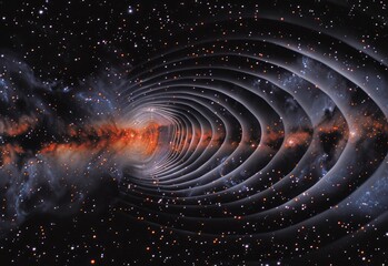 milky way in space.
