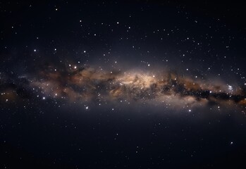 milky way in space.
