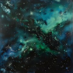 milky way in space.
