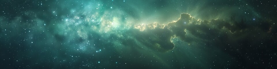 milky way in space.