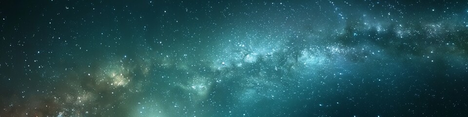 milky way in space.