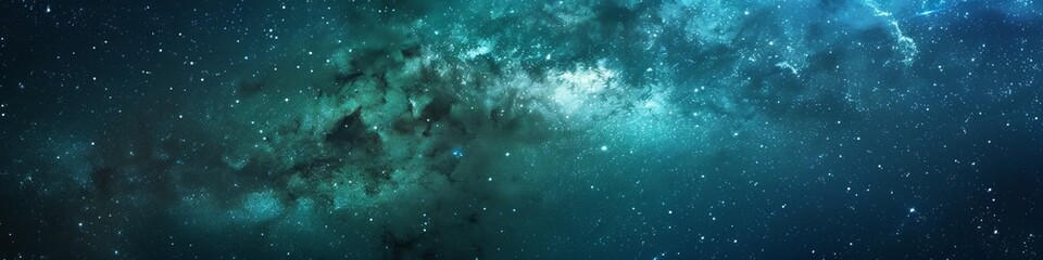 milky way in space.