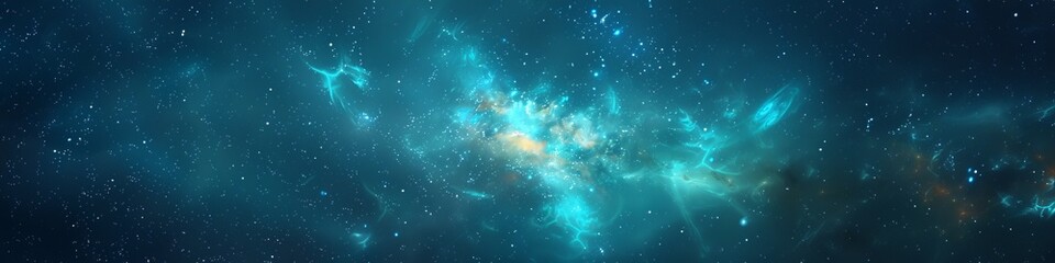 milky way in space.