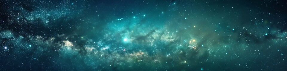 milky way in space.