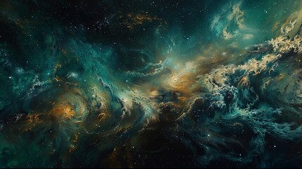 milky way in space.