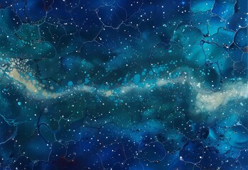 milky way in space.