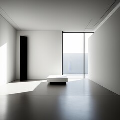 Poster - abstract modern interior background