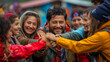 © Nataliya - 19. Solidarity Across Borders: Refugees and supporters join hands across borders, forming transnational networks and alliances to advocate for refugee rights and protections, bridg
