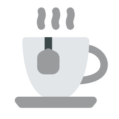 Sticker - hot tea icon