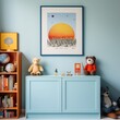 Toy furniture sideboard cabinet