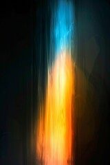 Poster - Contrasting Light Streaks Overlay for Photos