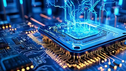 Poster - electronic circuit board