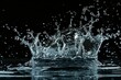 © Lucija - dynamic water splash frozen in motion liquid art photography concept