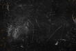 © Prasanth - Dust and scratches design. Aged photo editor layer. Black grunge abstract background. Copy space.