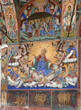  Exterior porches and frescoes of the Rila orthodox monastery