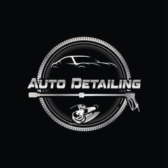 Poster - AUTO DETAILING CAR LOGO DESIGN