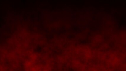 Wall Mural - red smoke on black, dynamic vapor rising wall, endless smoke overlay, steam motion design, gas particles fog