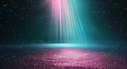 Wall Mural - Abstract Neon Background - Wallpaper - Banner design
