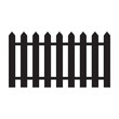 © IT'S ORA CF ID: #078 - Fence icon set. Simple vector for web design isolated on white background.