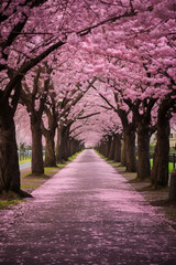 Wall Mural - spring in the park.