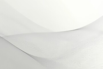 White Wave Abstract Background