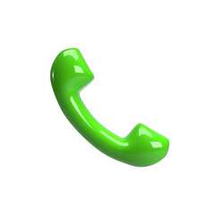 Poster - Phone Call icon 3d