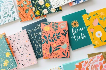 a range of inspirational and motivational greeting cards with uplifting messages to encourage and in