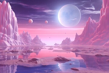 Dreamscapes background landscape astronomy outdoors