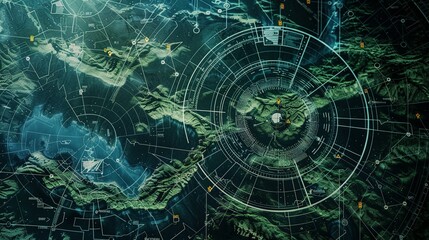 beyond the surface: radar interface and terrain mapping